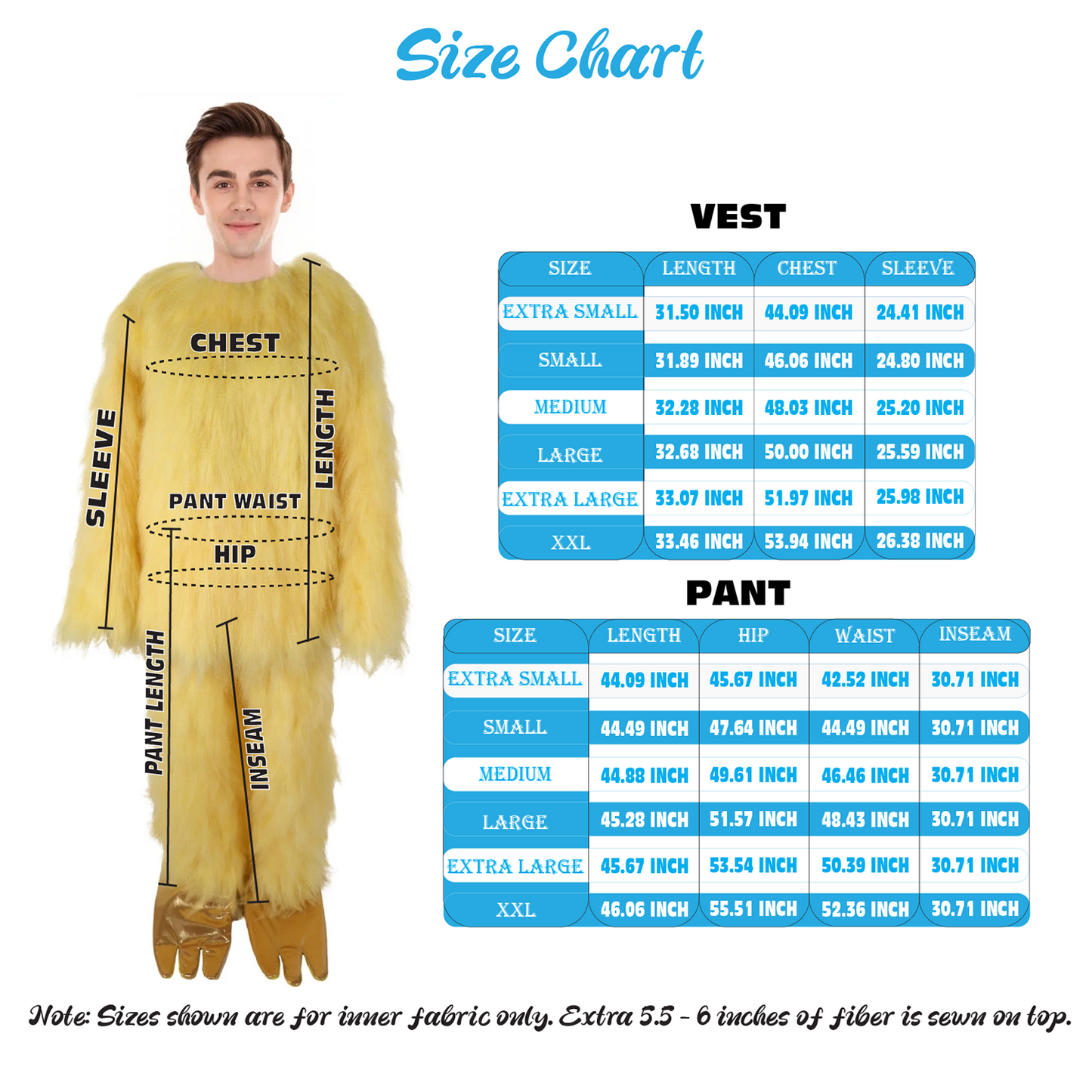 HPO Unisex Yellow Monster Mascot Costume, Mask and Bundle | Full Body Plush Furry Suit with Headpiece, Hands & Feet | Fun Cartoon Outfit for Halloween, Parades & Stage Performances