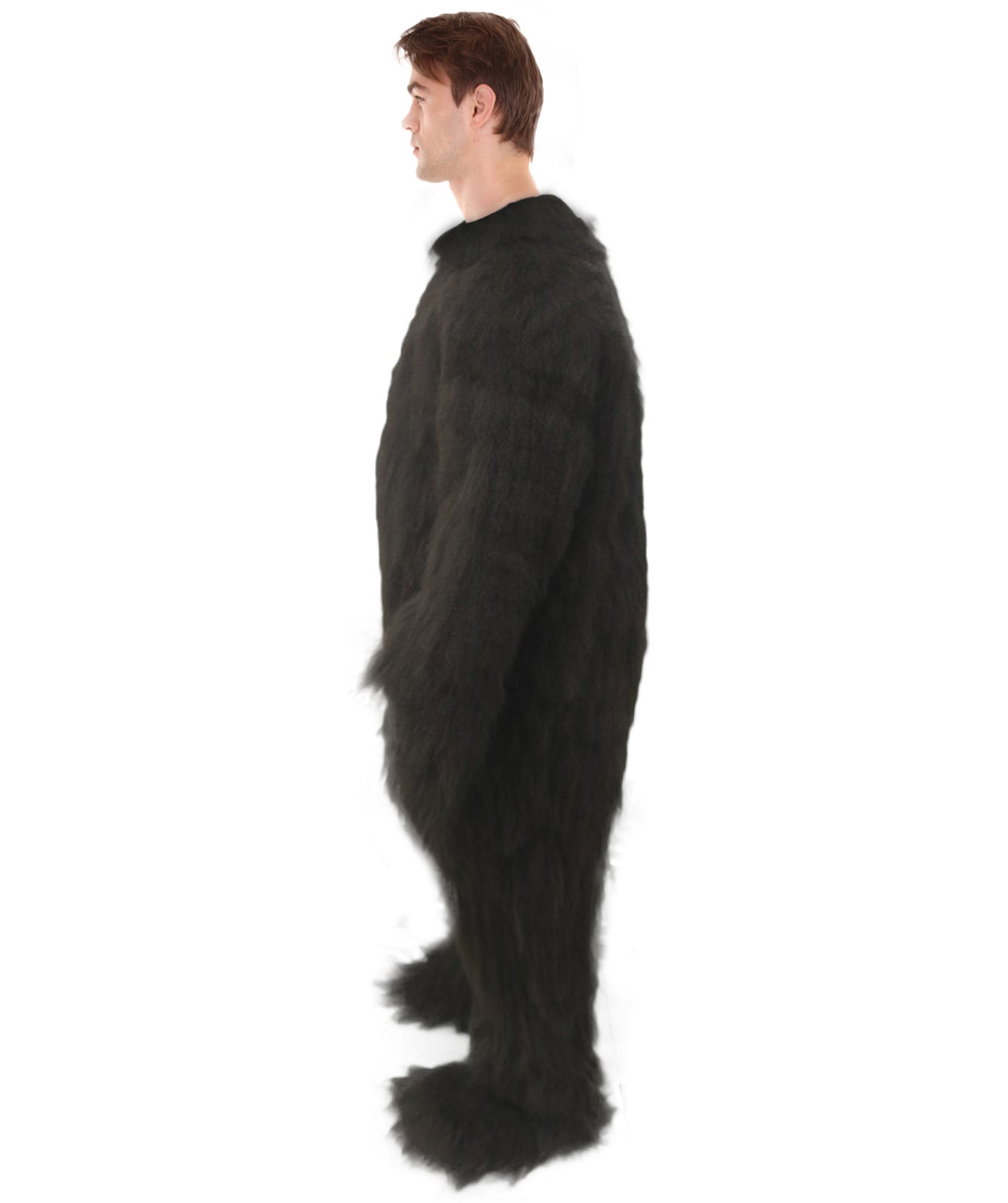 HPO Unisex Medium Brown Grizzly Bear Costume | Best for Halloween| Flame-retardant Synthetic Fabric
