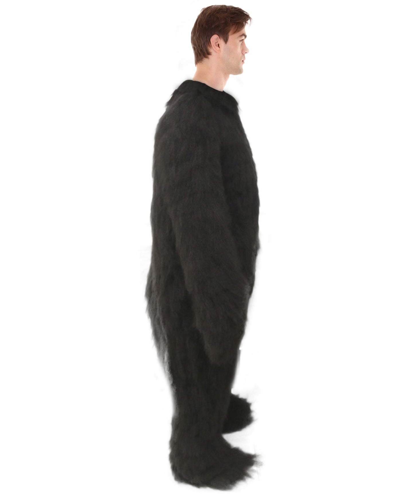 HPO Unisex Medium Brown Grizzly Bear Costume | Best for Halloween| Flame-retardant Synthetic Fabric