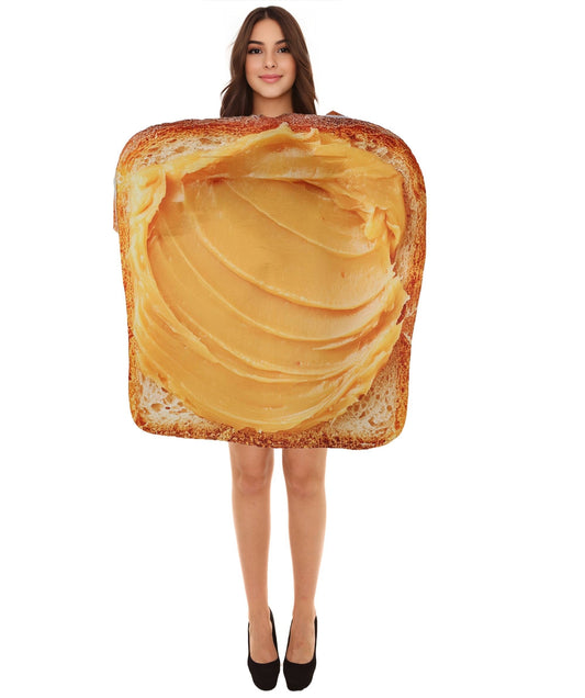 HPO Adult Peanut Butter & Jelly Couples Costume Set | Fun Food-Themed Pair Outfit | Soft Breathable Fabric | Ideal for Halloween, Parties & Events