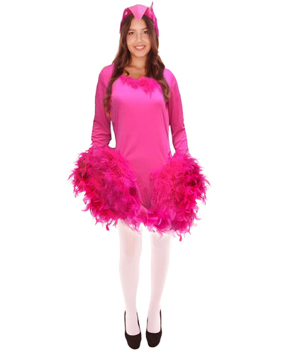 Women's Flamingo Costume | Pink Halloween Costume