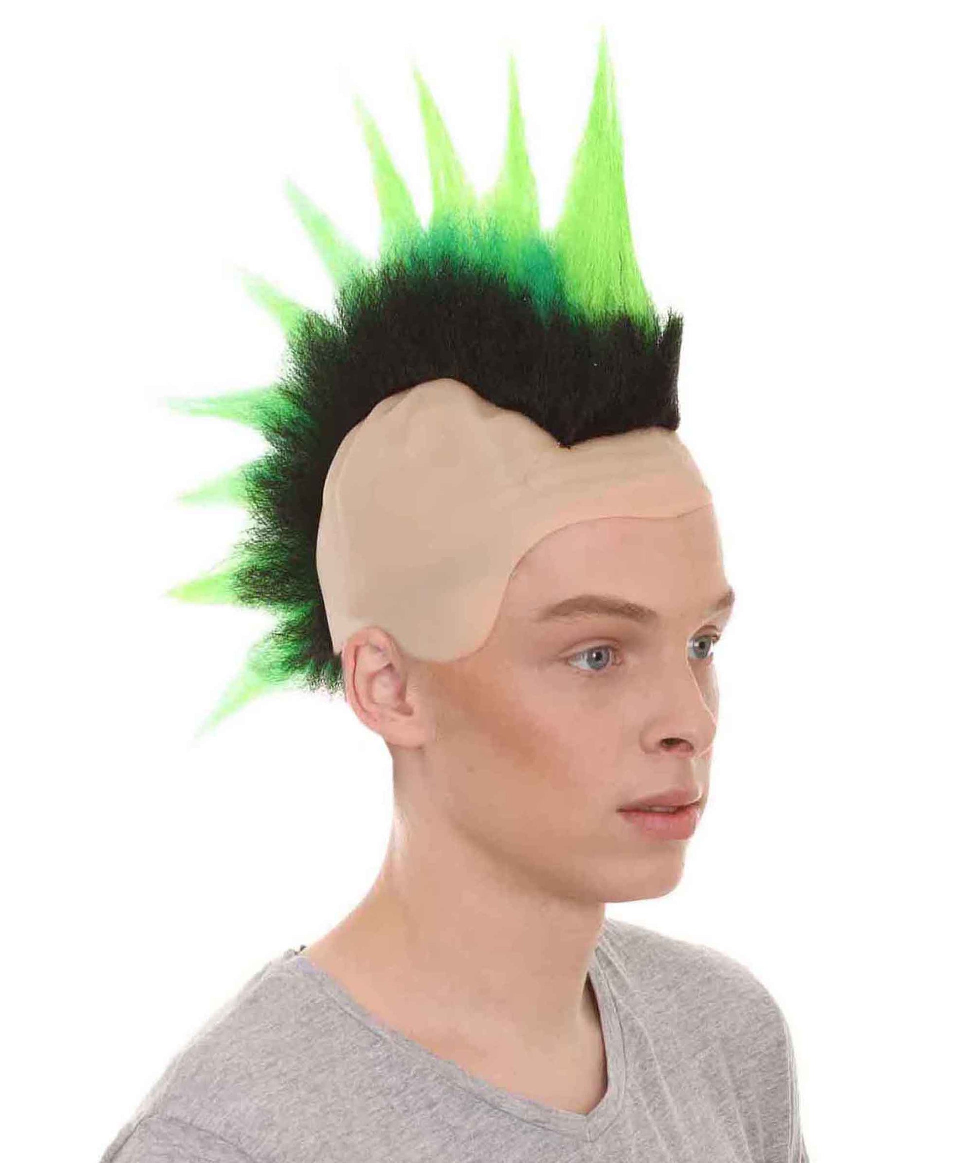 Green Mohawk Wig