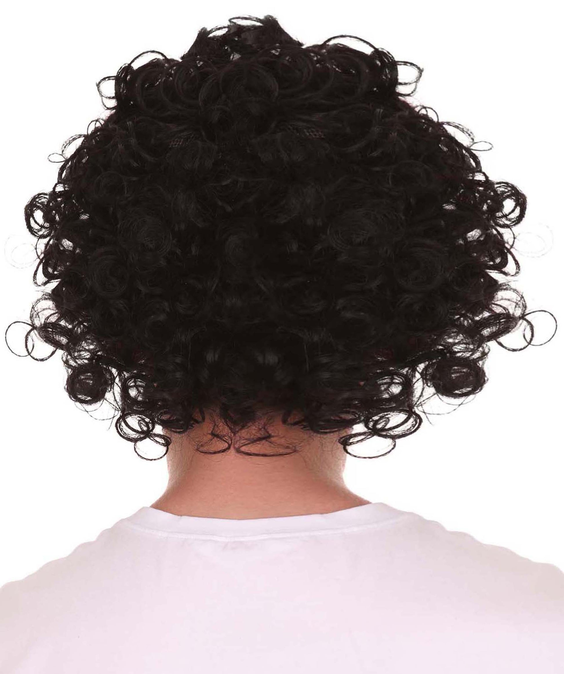 Singer Black Curly Wig