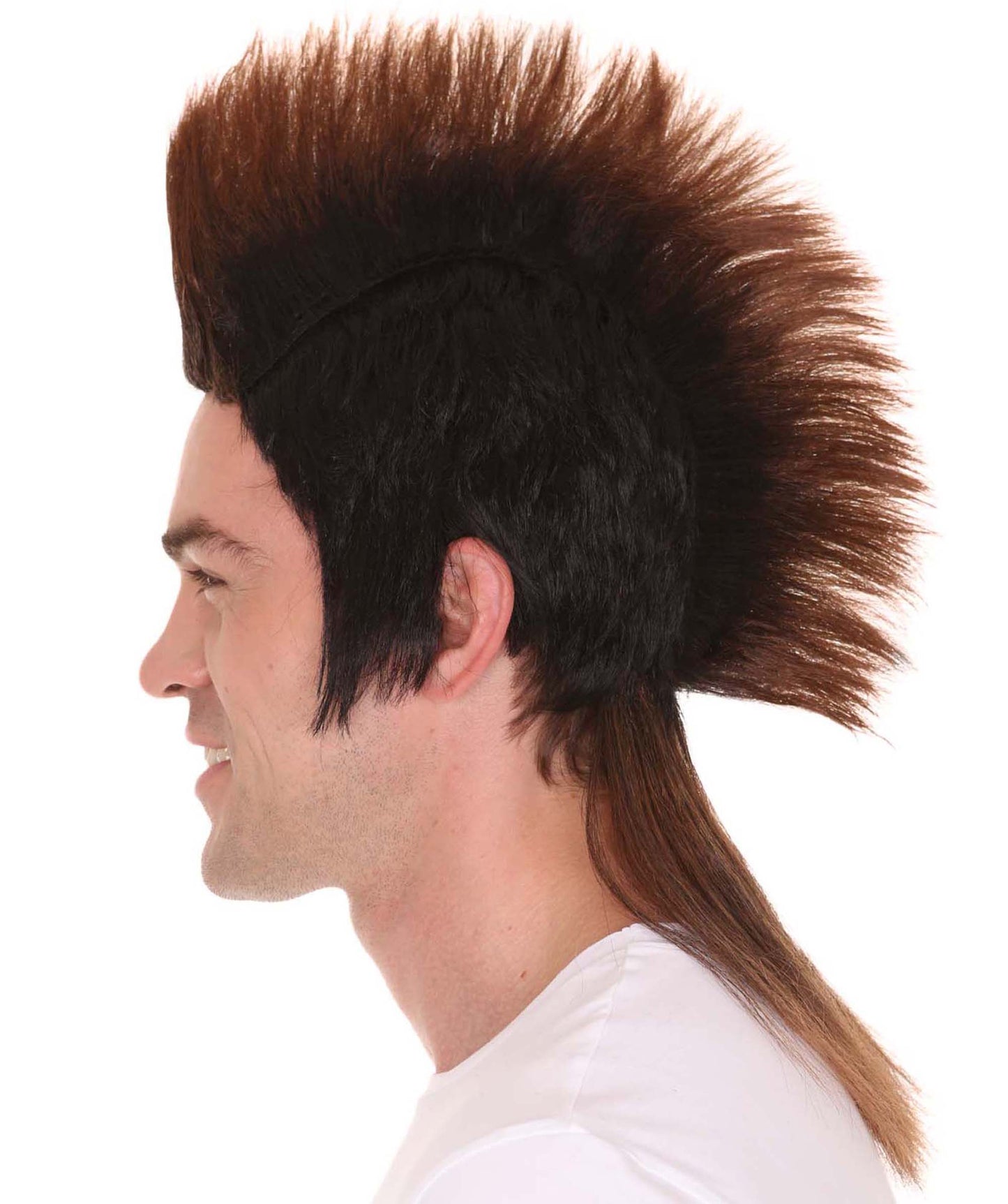 Mohawk Punk Rock Spiky Wig