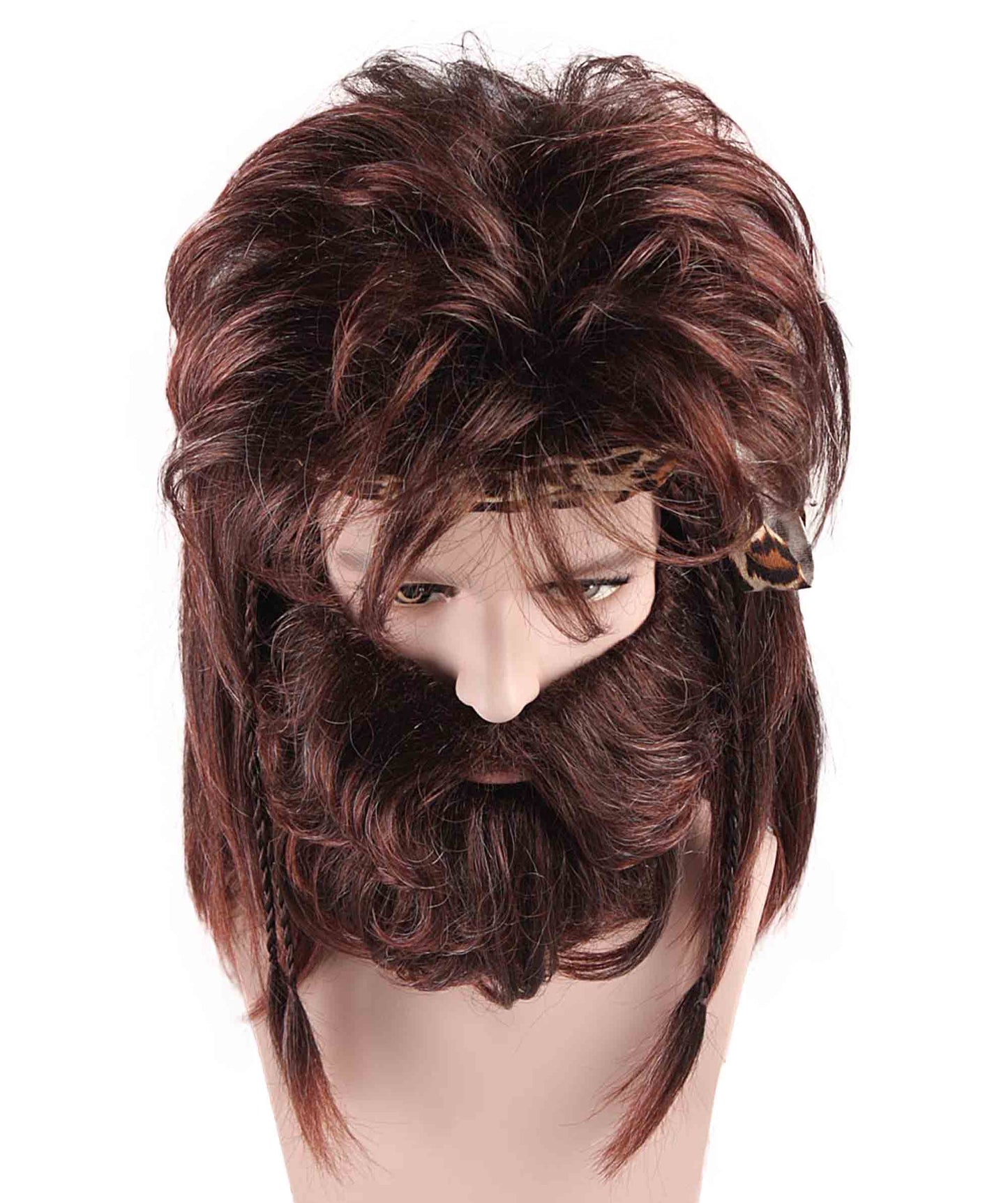 HPO Jazzy Wig | Burgundy Halloween Wigs | Premium Breathable Capless Cap