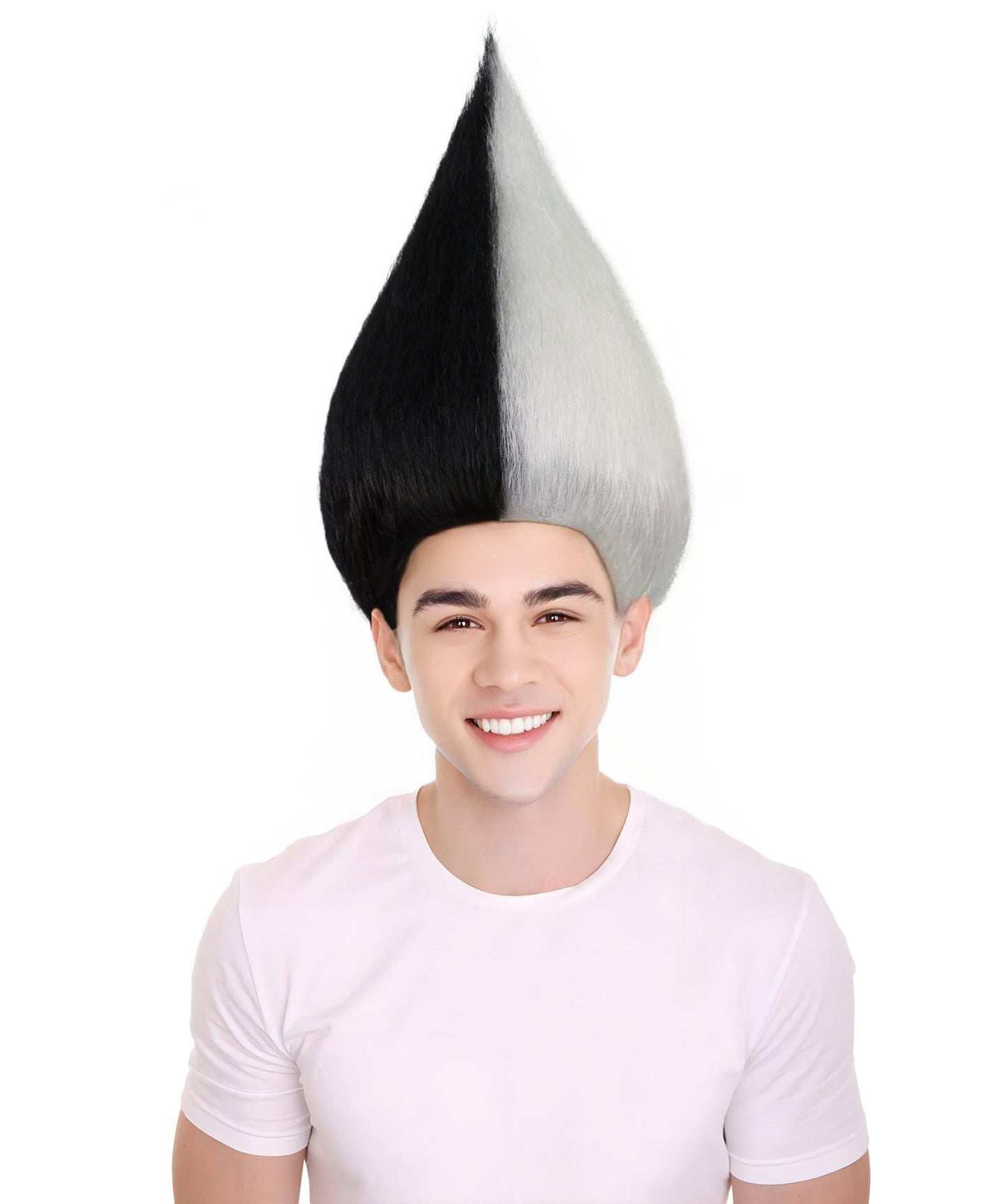 Unisex Troll Wig Collection , Assorted Colors Lots of Color Choices , Premium Breathable Capless Cap