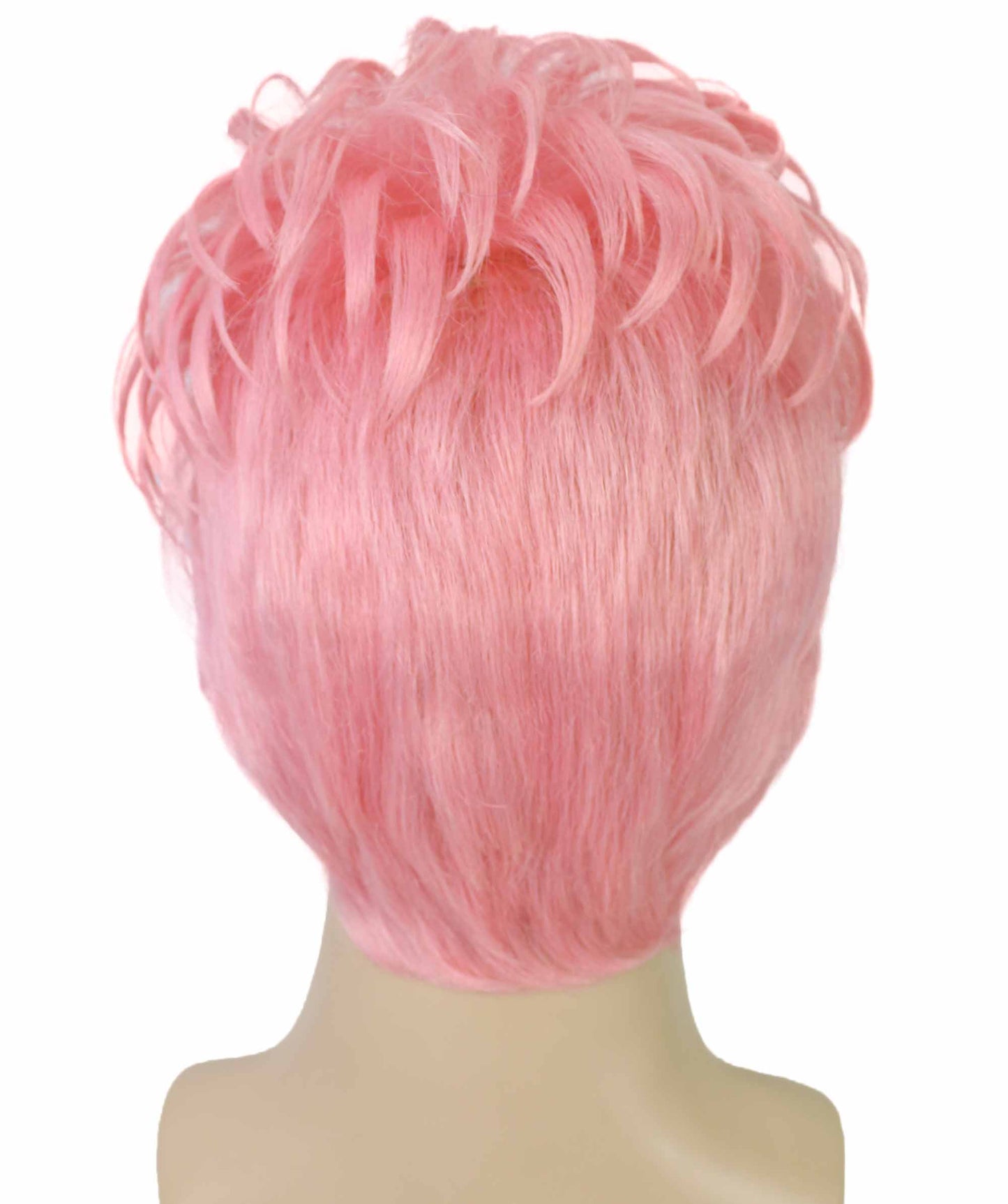 90's Rave Guy | Men's Short Gelled Middle Part | Halloween Wig | Multiple colors | Flame-Retardant Synthetic Fiber