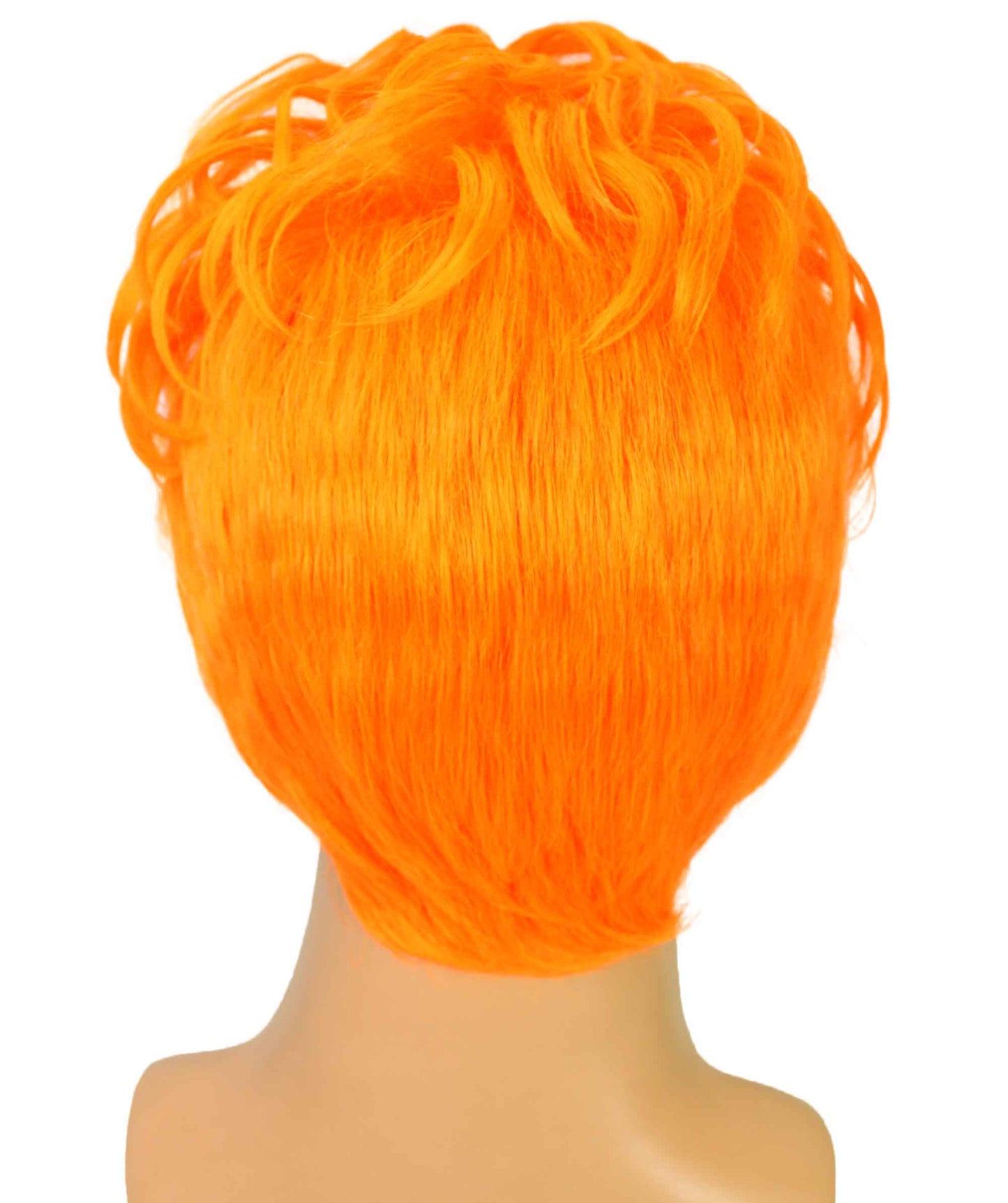 90's Rave Guy | Men's Short Gelled Middle Part | Halloween Wig | Multiple colors | Flame-Retardant Synthetic Fiber