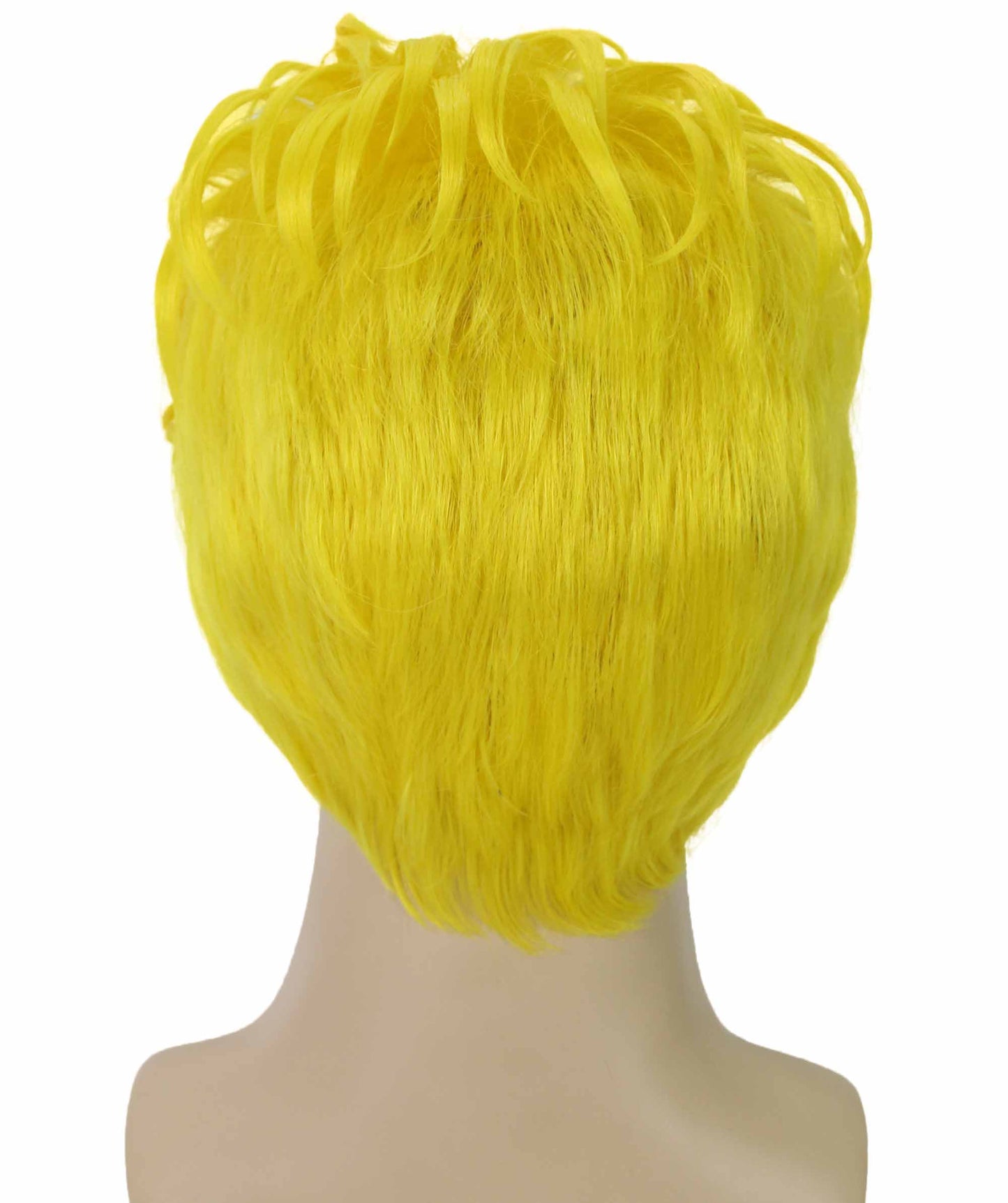 90's Rave Guy | Men's Short Gelled Middle Part | Halloween Wig | Multiple colors | Flame-Retardant Synthetic Fiber