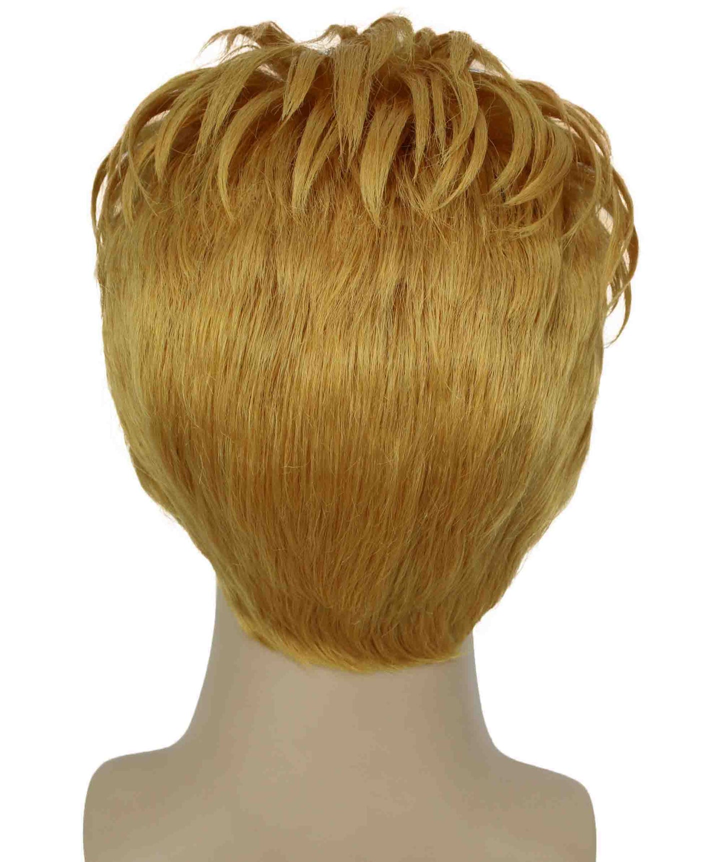 90's Rave Guy | Men's Short Gelled Middle Part | Halloween Wig | Multiple colors | Flame-Retardant Synthetic Fiber