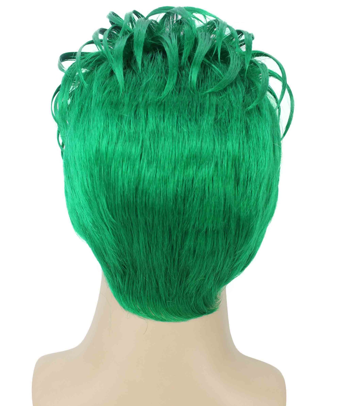 90's Rave Guy | Men's Short Gelled Middle Part | Halloween Wig | Multiple colors | Flame-Retardant Synthetic Fiber