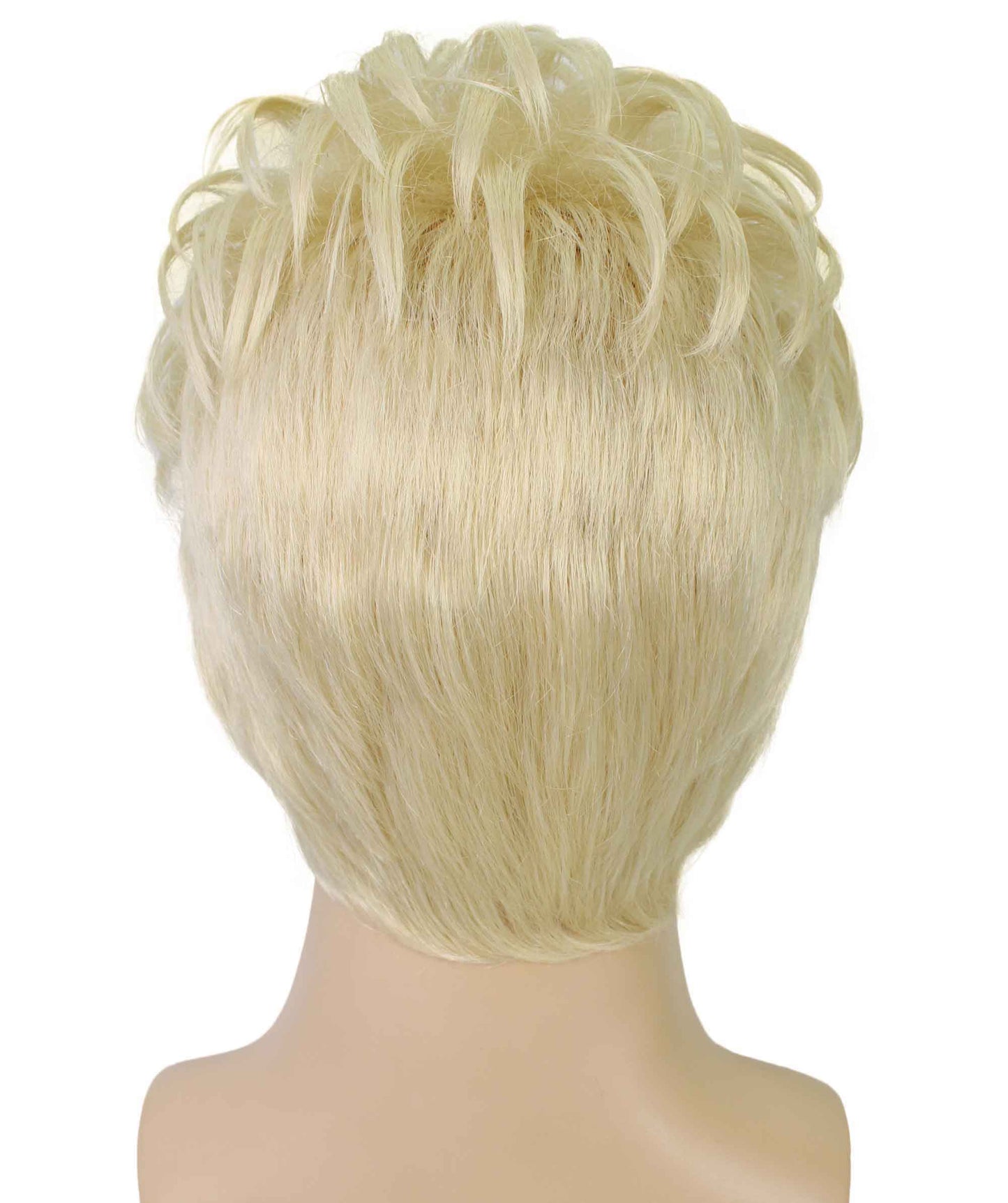 90's Rave Guy | Men's Short Gelled Middle Part | Halloween Wig | Multiple colors | Flame-Retardant Synthetic Fiber