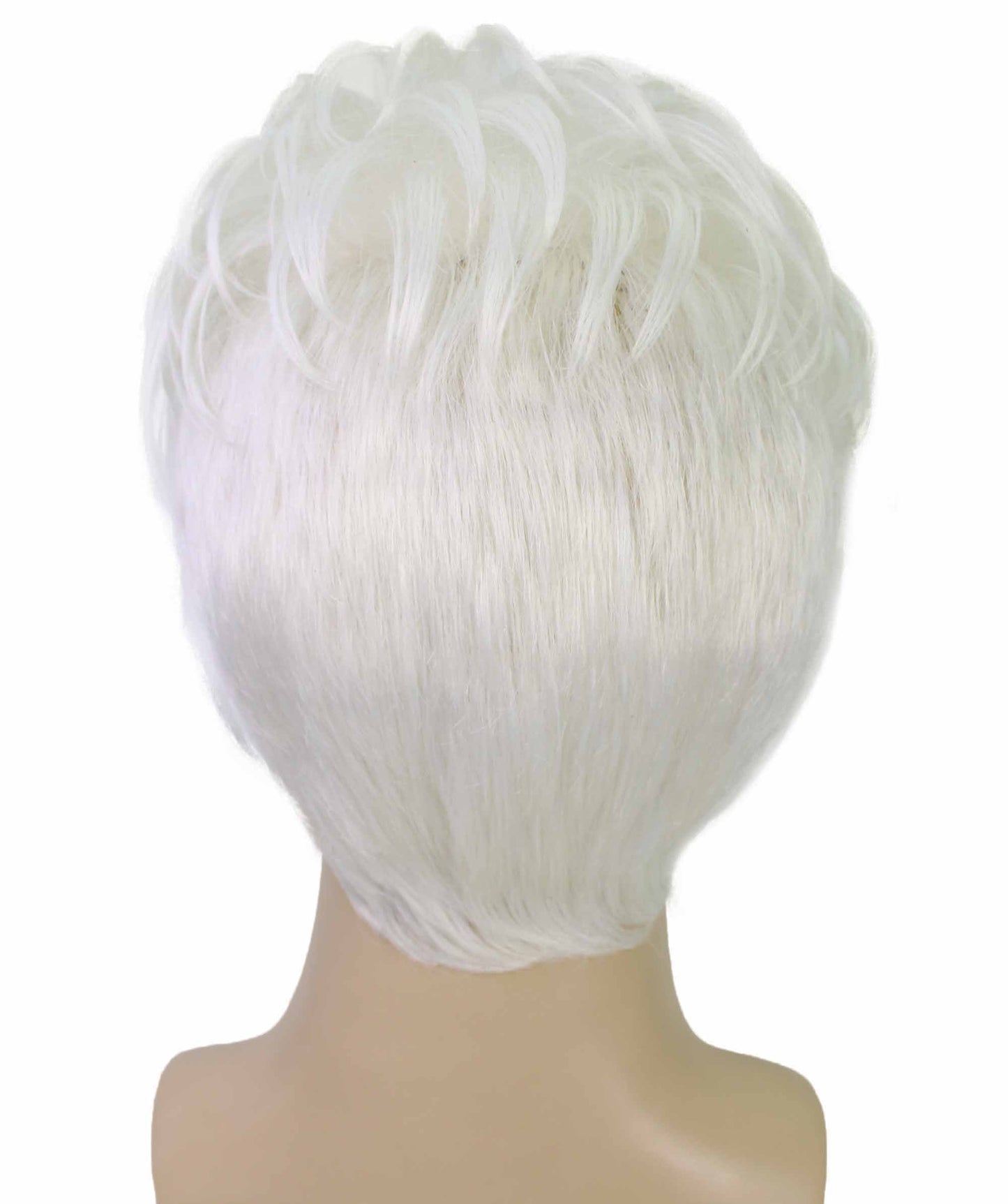 90's Rave Guy | Men's Short Gelled Middle Part | Halloween Wig | Multiple colors | Flame-Retardant Synthetic Fiber