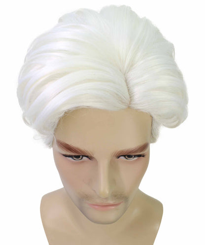 90's Rave Guy | Men's Short Gelled Middle Part | Halloween Wig | Multiple colors | Flame-Retardant Synthetic Fiber