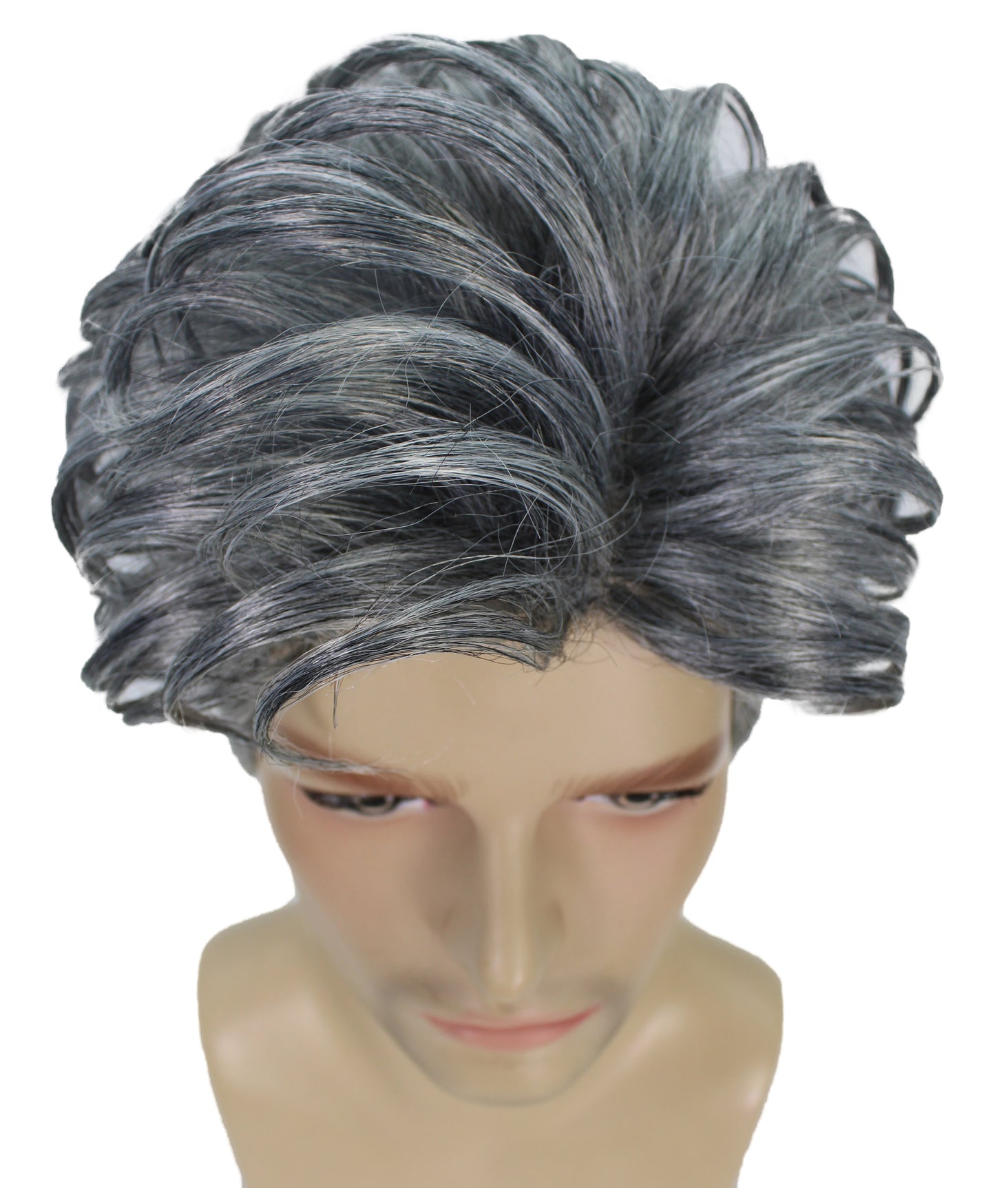 90's Rave Guy | Men's Short Gelled Middle Part | Halloween Wig | Multiple colors | Flame-Retardant Synthetic Fiber