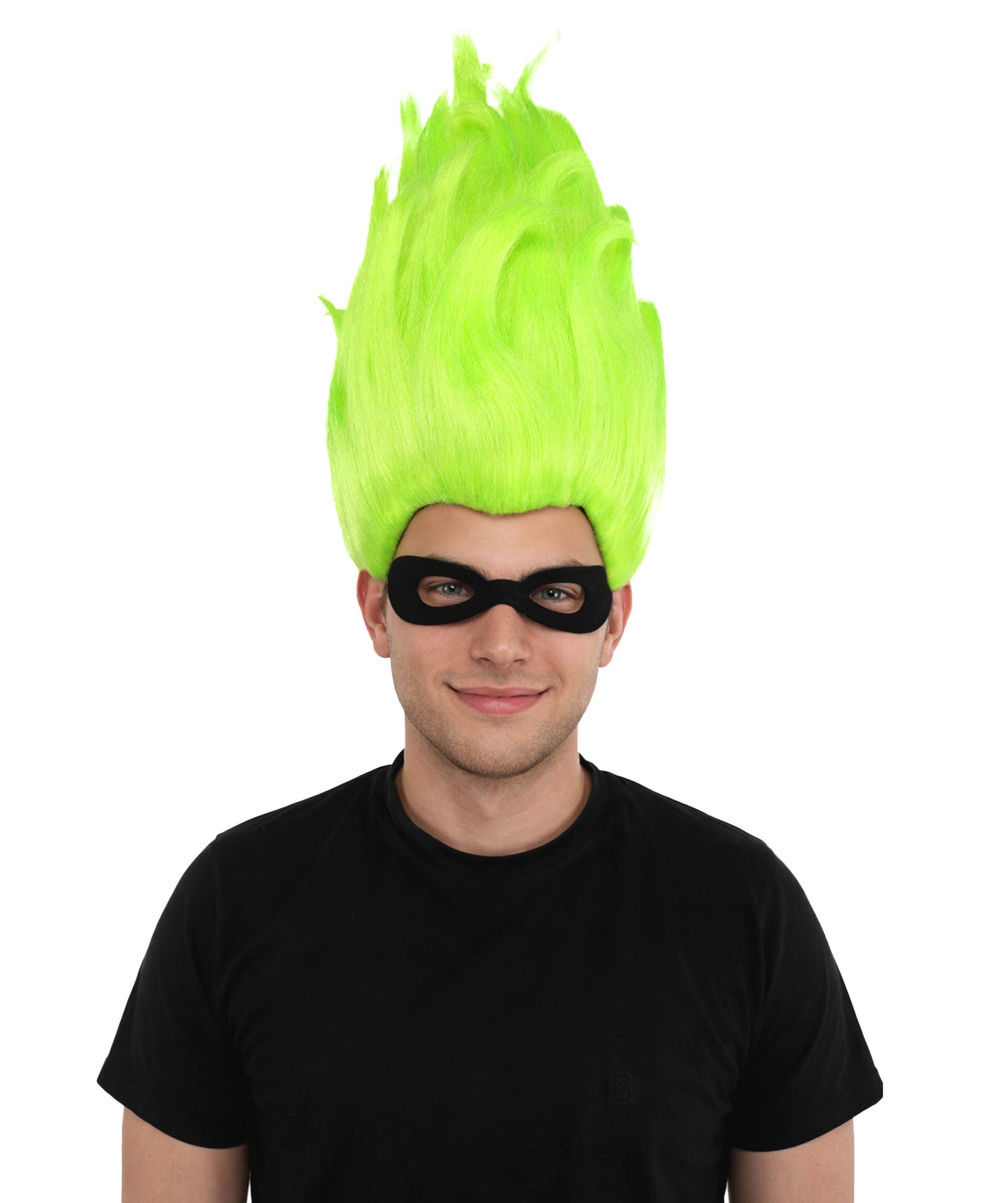 HPO Animated Movie Supervillain Wig , Troll Wig , Premium Breathable Capless Cap