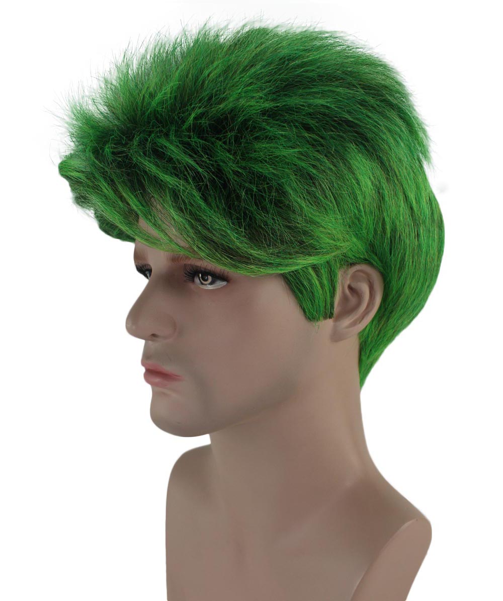 Beast Wig | Green TV/Movie Wigs | Premium Breathable Capless Cap