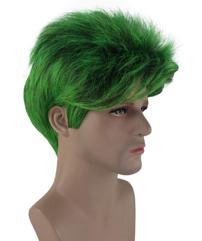 Beast Wig | Green TV/Movie Wigs | Premium Breathable Capless Cap