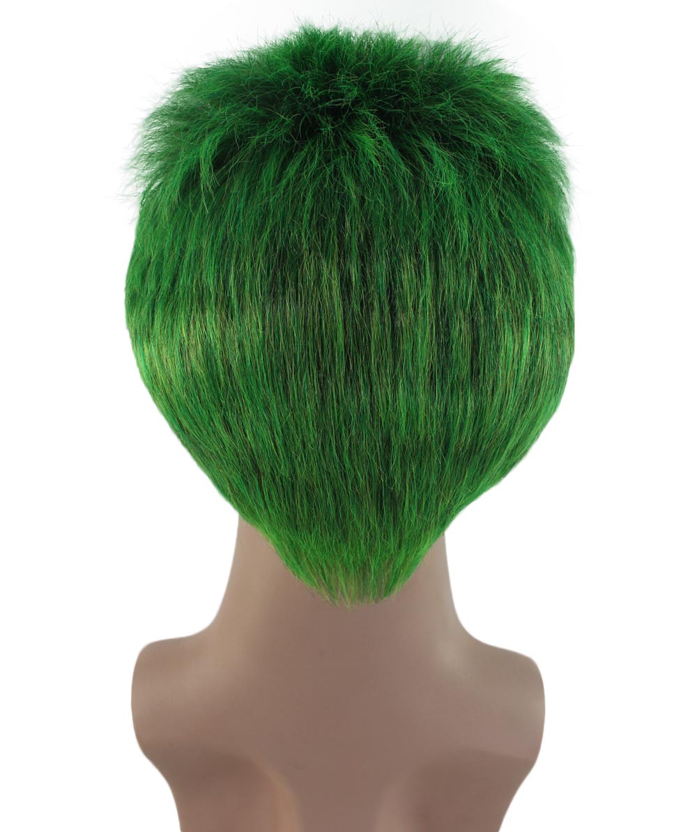 Beast Wig | Green TV/Movie Wigs | Premium Breathable Capless Cap