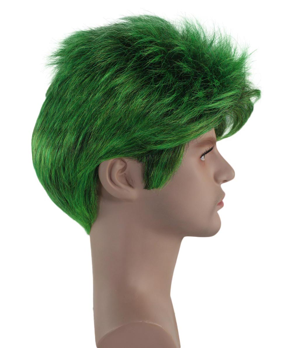 Beast Wig | Green TV/Movie Wigs | Premium Breathable Capless Cap