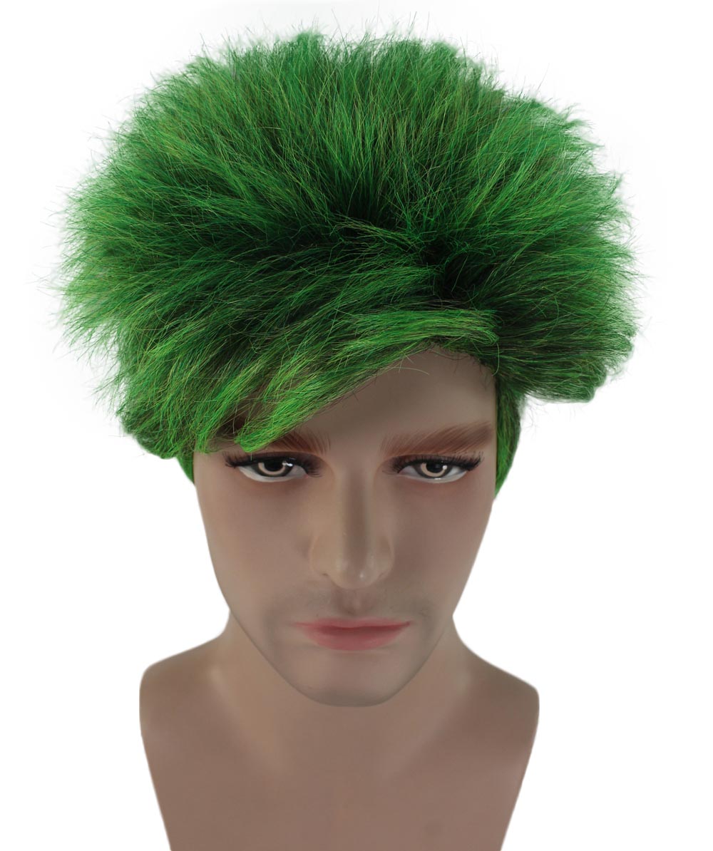 Beast Wig | Green TV/Movie Wigs | Premium Breathable Capless Cap