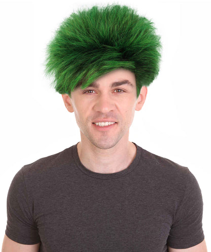 Beast Wig | Green TV/Movie Wigs | Premium Breathable Capless Cap