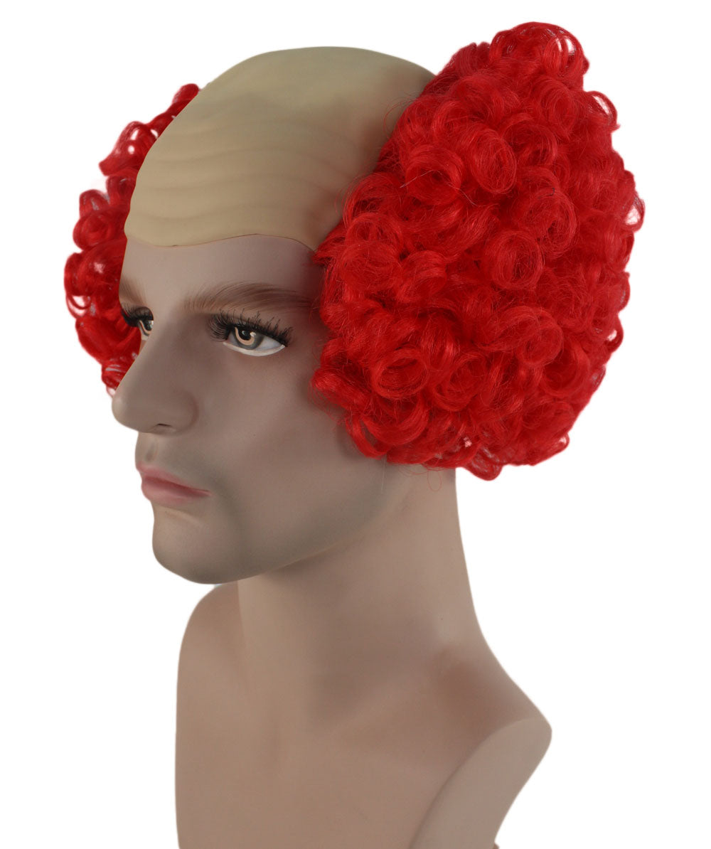 Clown Red Scary Wig | Horror TV/Movies Wigs| Flame-Retardant Synthetic Fiber