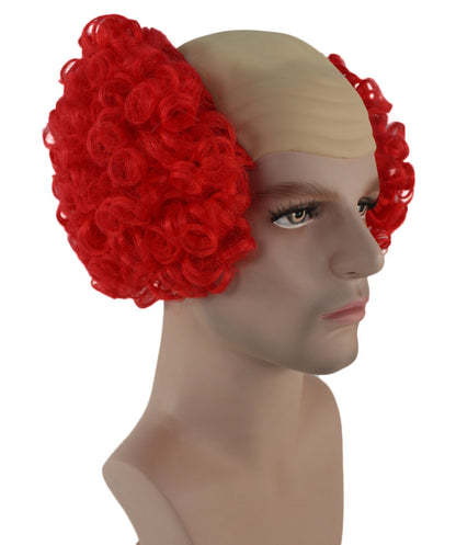 Clown Red Scary Wig | Horror TV/Movies Wigs| Flame-Retardant Synthetic Fiber