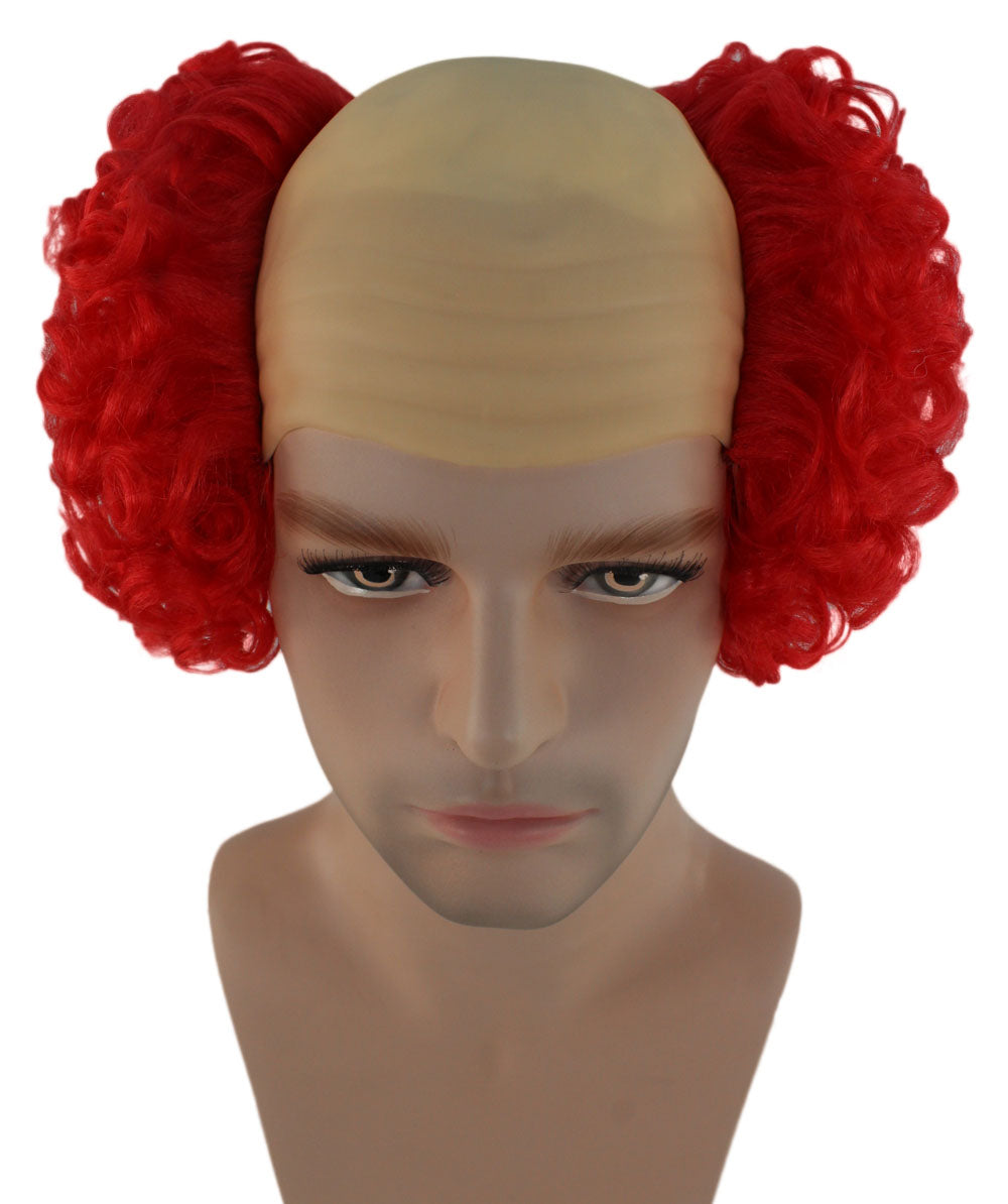 Clown Red Scary Wig | Horror TV/Movies Wigs| Flame-Retardant Synthetic Fiber