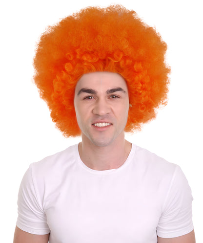 Men's Jumbo Super Afro Wig | Sport Wig | Suitable | Premium Breathable Capless Cap