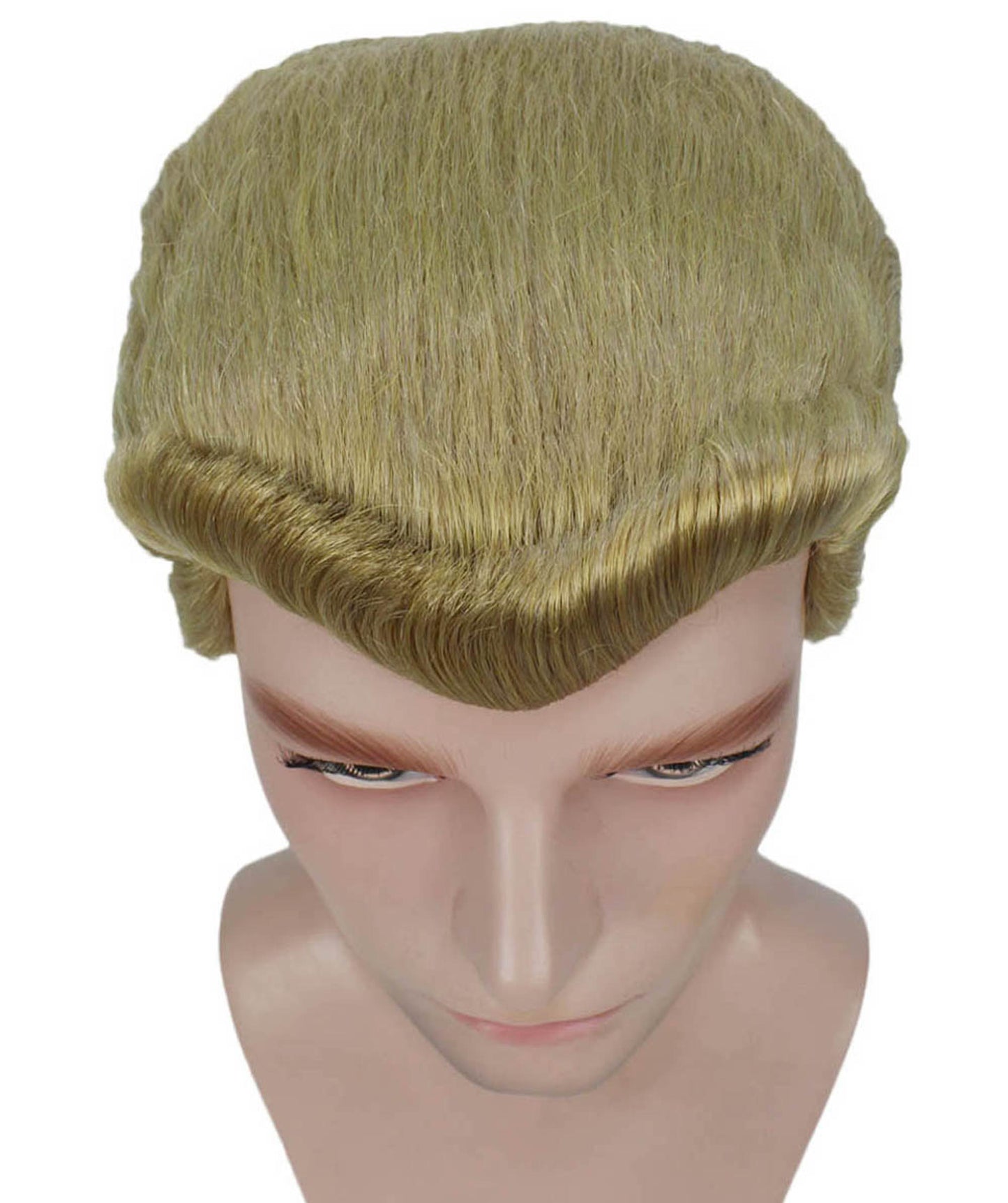 Men's Movie Wig | Gold TV/Movie Wigs | Premium Breathable Capless Cap