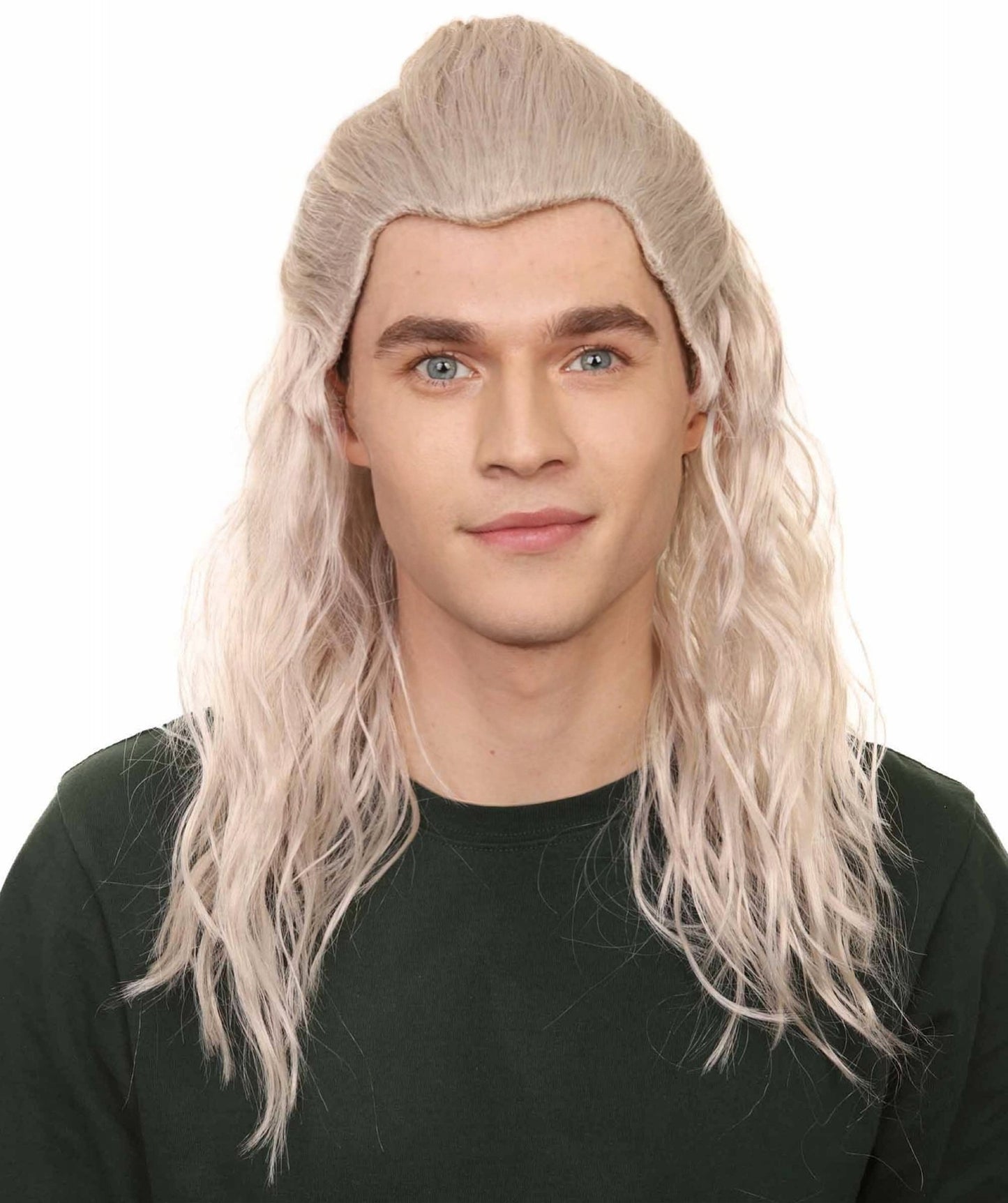 Warlock Wig | Slicked Witch Hunter | Premium Halloween Wig