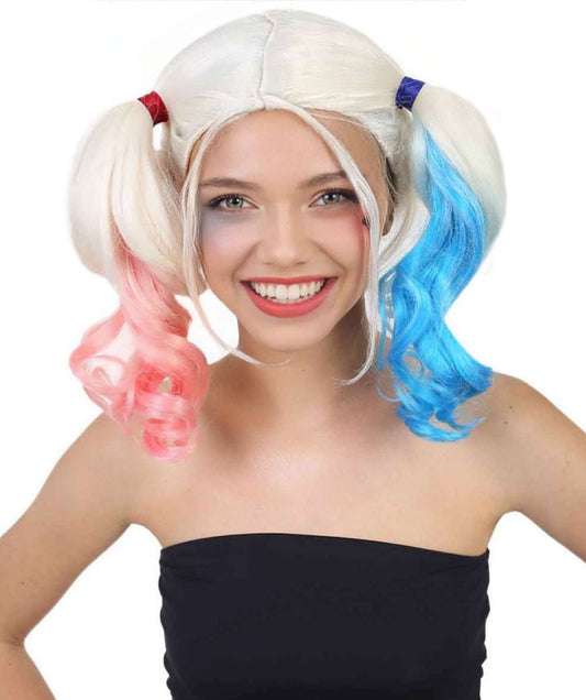 Suicide Womens Wig | Multi-color Fancy Wig | Premium Breathable Capless Cap