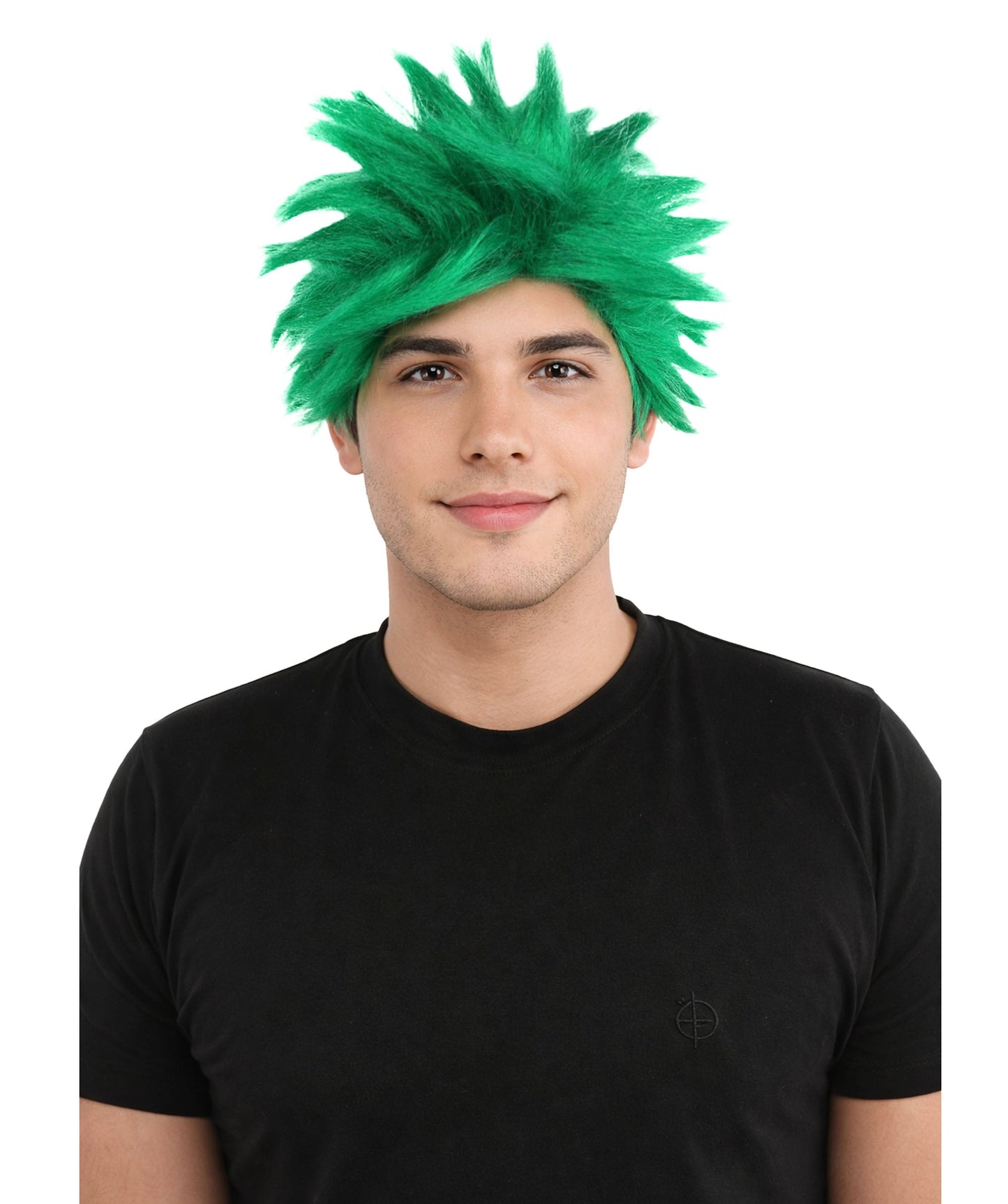 HPO Adult Men's Japanese Superhero Manga Spiky Wig |  Multi Color Options