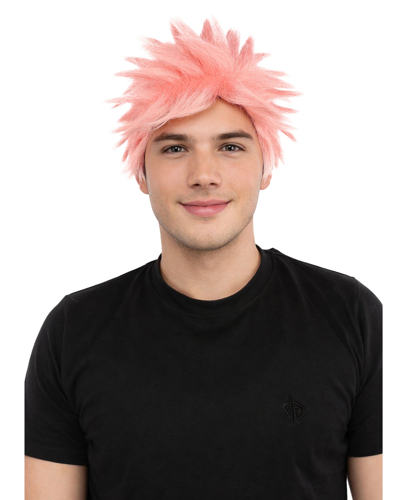 HPO Adult Men's Japanese Superhero Manga Spiky Wig |  Multi Color Options