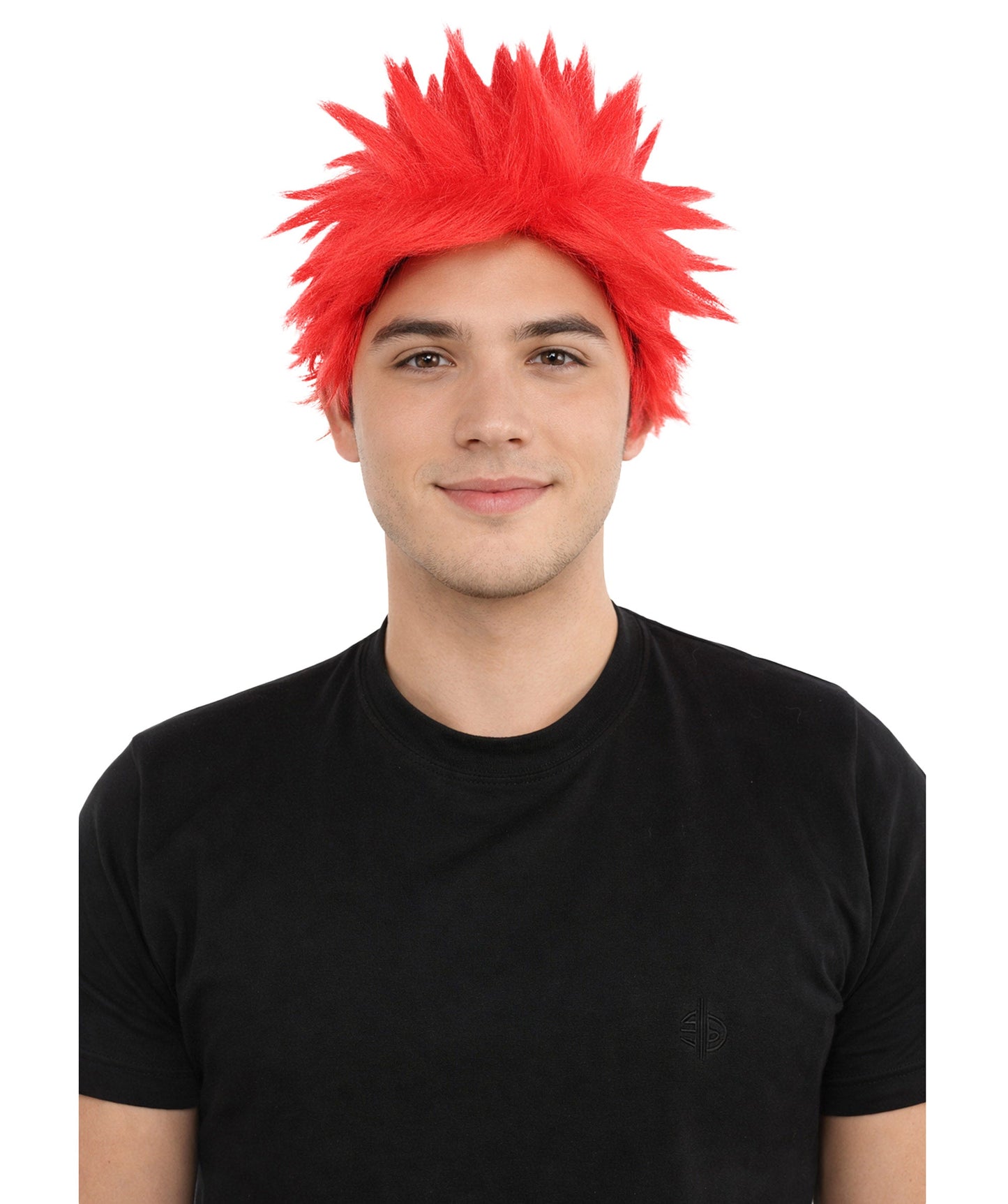 HPO Adult Men's Japanese Superhero Manga Spiky Wig |  Multi Color Options