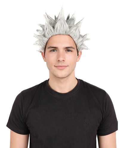 HPO Men’s Anime Young Ninja Nine Tail Yellow Blonde Spiky Wig