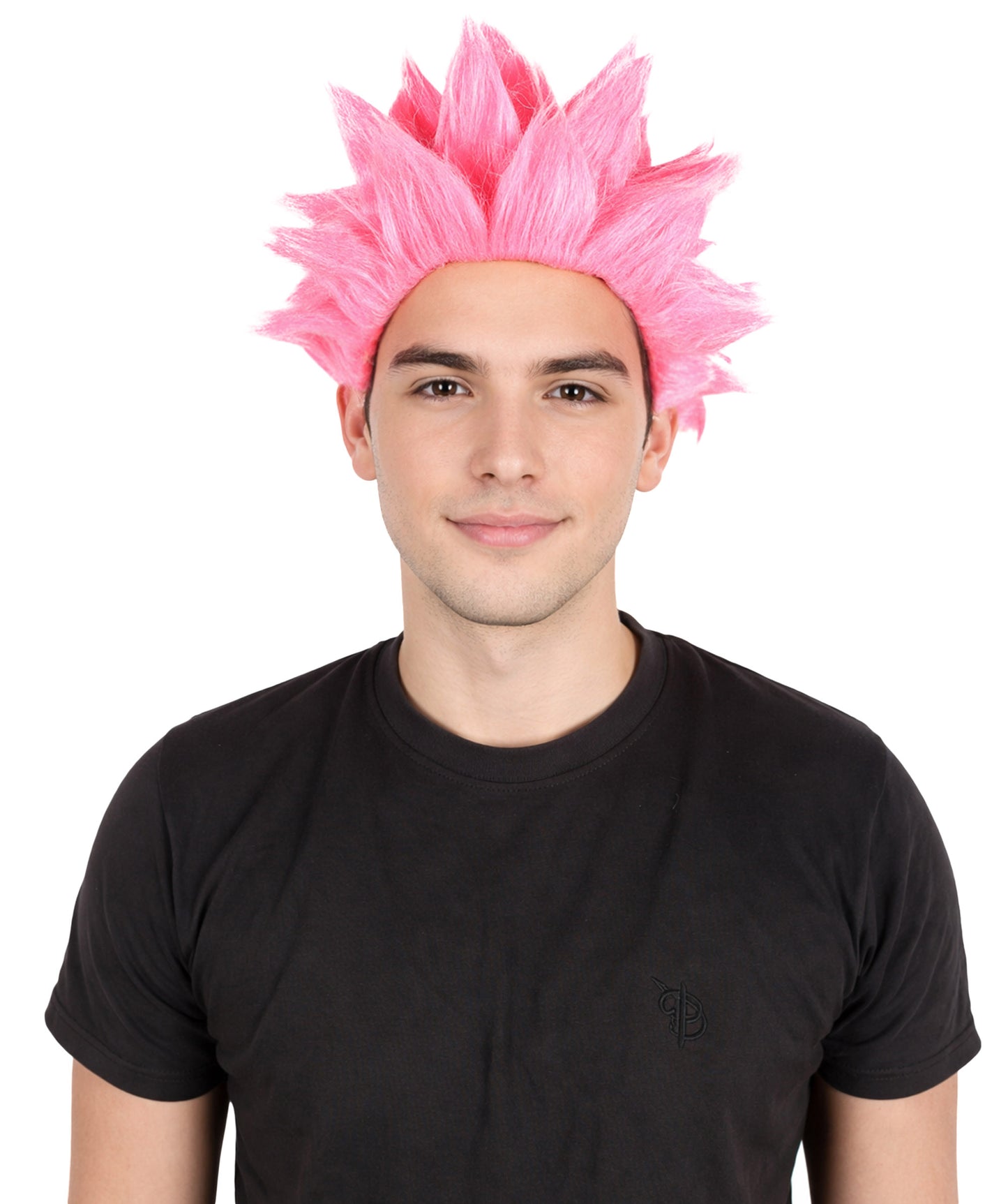 HPO Men’s Anime Young Ninja Nine Tail Yellow Blonde Spiky Wig