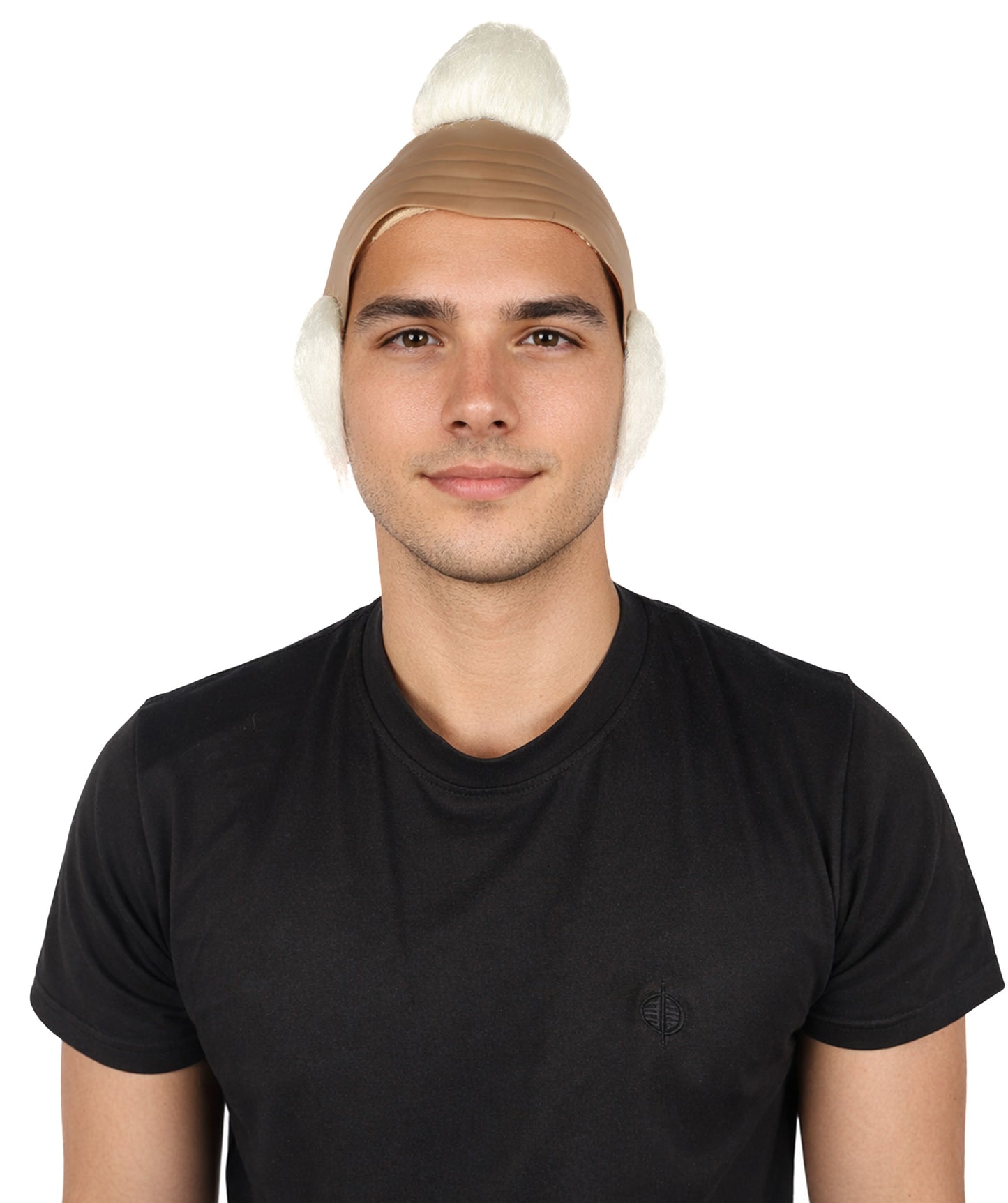 HPO Men’s Tough Black Guy T Mohawk Wig| Perfect for Halloween| Flame-retardant Synthetic Fiber