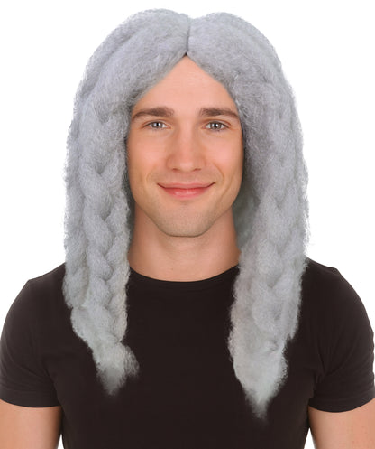 HPO Men's Famous Singer Black Dreadlocks Wig | Halloween Wig | Flame-retardant Synthetic Fiber