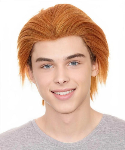 Creepy Doll Cult Wig | Orange Wig | Premium Breathable Capless Cap