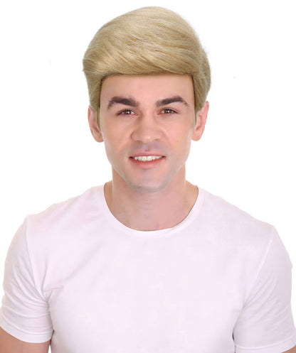 HPO Men's President Wig | Blonde Hairpiece with Styled Signature Look | Halloween, Costume Parties, Stage Acts & Themed Events