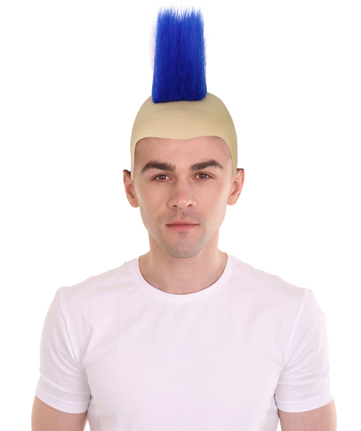 HPO Adult Sports Enthusiast Wig & T-Shirt Bundle | Vibrant Style & Comfort for Game Days | Suitable Shirt and Wig for sports