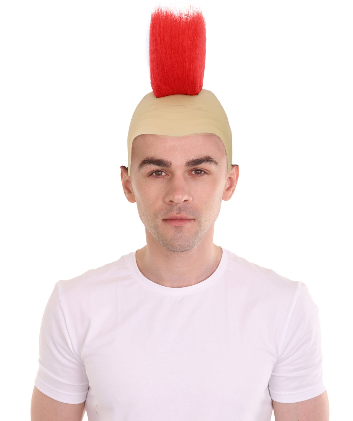 HPO Adult Sports Enthusiast Wig & T-Shirt Bundle | Vibrant Style & Comfort for Game Days | Suitable Shirt and Wig for sports