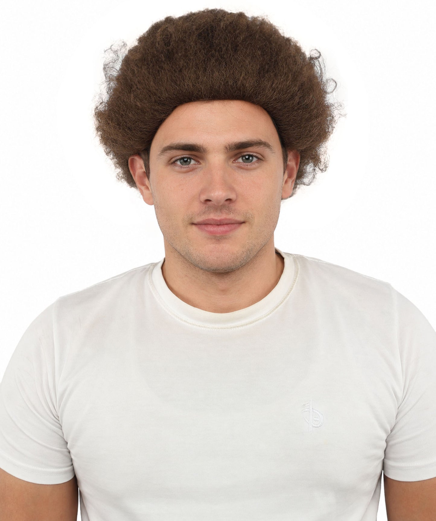 HPO Men's Wild Rocker Wig | Multicolor Options | Voluminous Frizzy Heavy Metal Hair, Two Tone Gradient & Breathable Cap | Halloween, Rock Troll Roleplay, 80s Costume, Theater & Concert Events