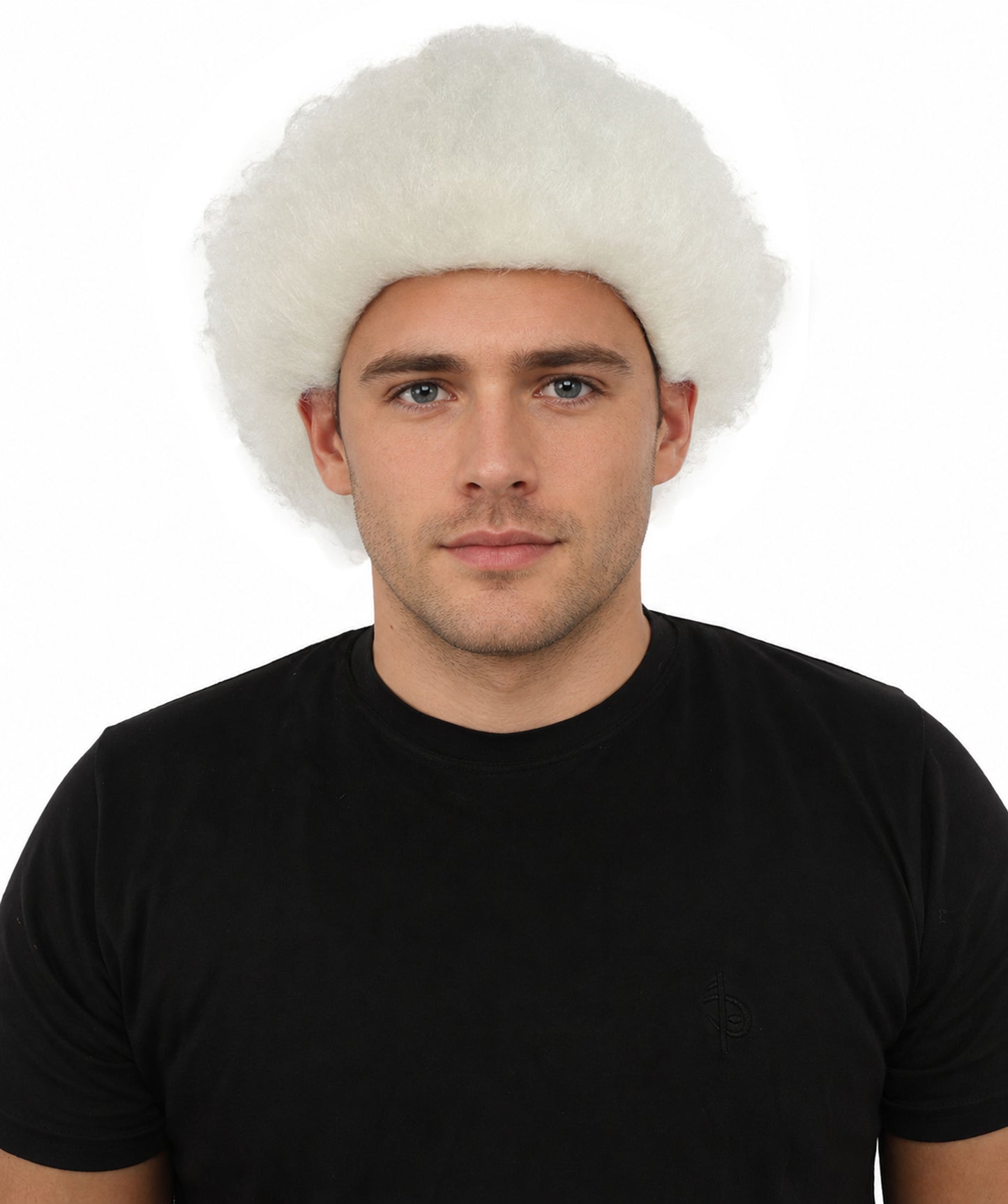 HPO Men's Wild Rocker Wig | Multicolor Options | Voluminous Frizzy Heavy Metal Hair, Two Tone Gradient & Breathable Cap | Halloween, Rock Troll Roleplay, 80s Costume, Theater & Concert Events