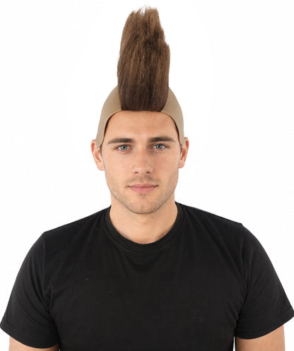 HPO Adult Men’s Spiky Wig | Multicolor Options | Cosplay, and Themed Events | Bold, High-Volume Style for Character Transformation