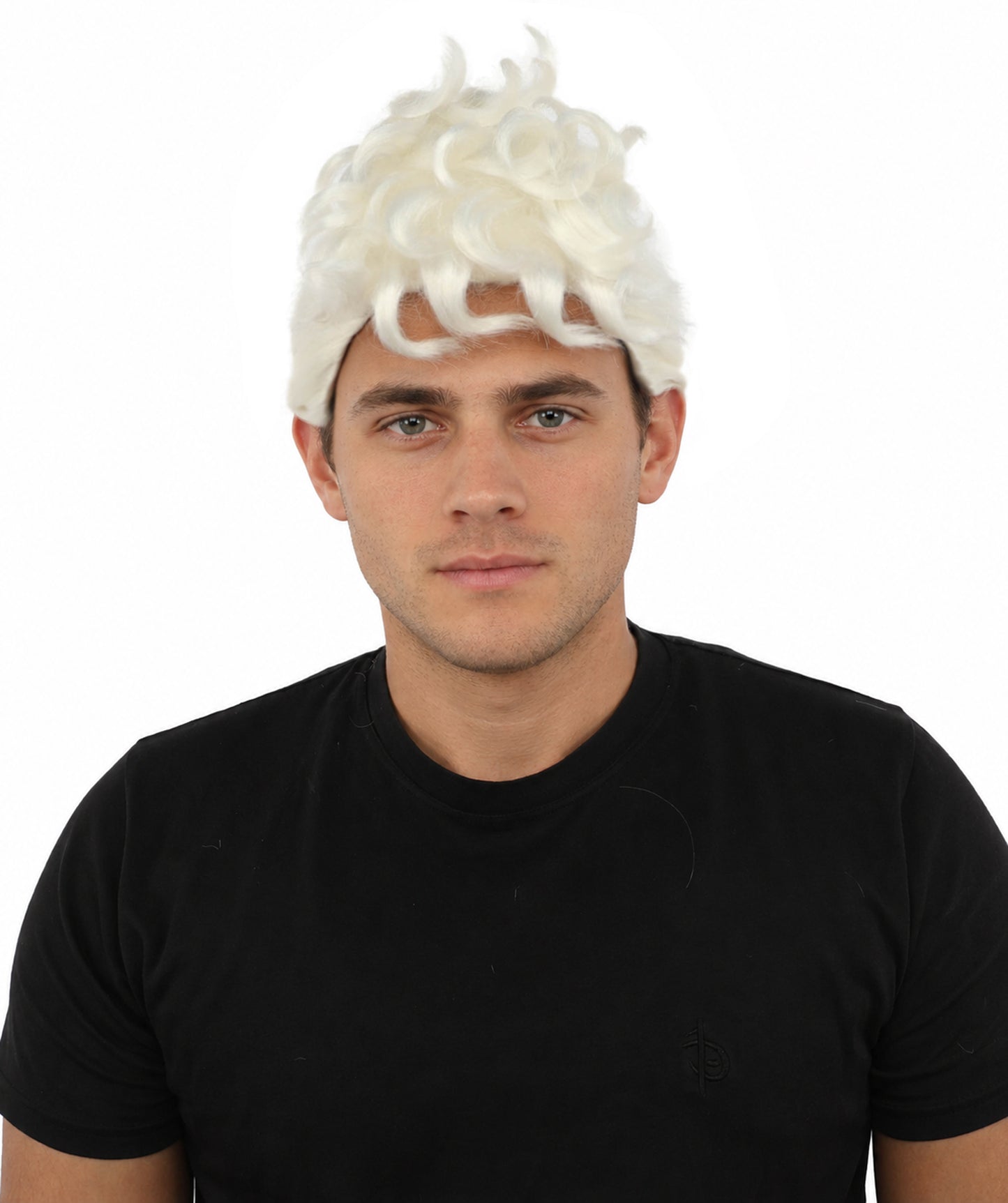 HPO Men’s Dark Brown Wig | Messy, Textured Look for Casual, Fun Styles | Ideal for Halloween, Cosplay and Themed Parties