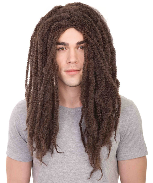 Long Brown Dreadlocks Style Dreadlocks Style Wig | Fashion Wig | Premium Breathable Capless Cap