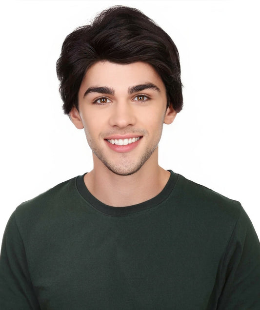 Mens Singer Wig | Multiple Colors Celebrity Wig | Premium Breathable Capless Cap